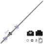 Sfu1605-1200mm Husillo De Bolas Bf12 /bk12 + Acoplador + Tuercas De Bolas