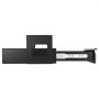 VEVOR Under-Desk Drawer 365x335x185 mm, Under-Desk Storage Organizer, Hidden Desk Storage Organizer, Lockable Pencil Drawer for Sit-Stand Workstations