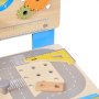 VEVOR Banco de Trabajo de Juguete para Niños, 62 Piezas, Banco de Herramientas de Madera con Herramientas Realistas, Juguete de Construcción Creativo y Educativo para Niños de 3 Años en Adelante