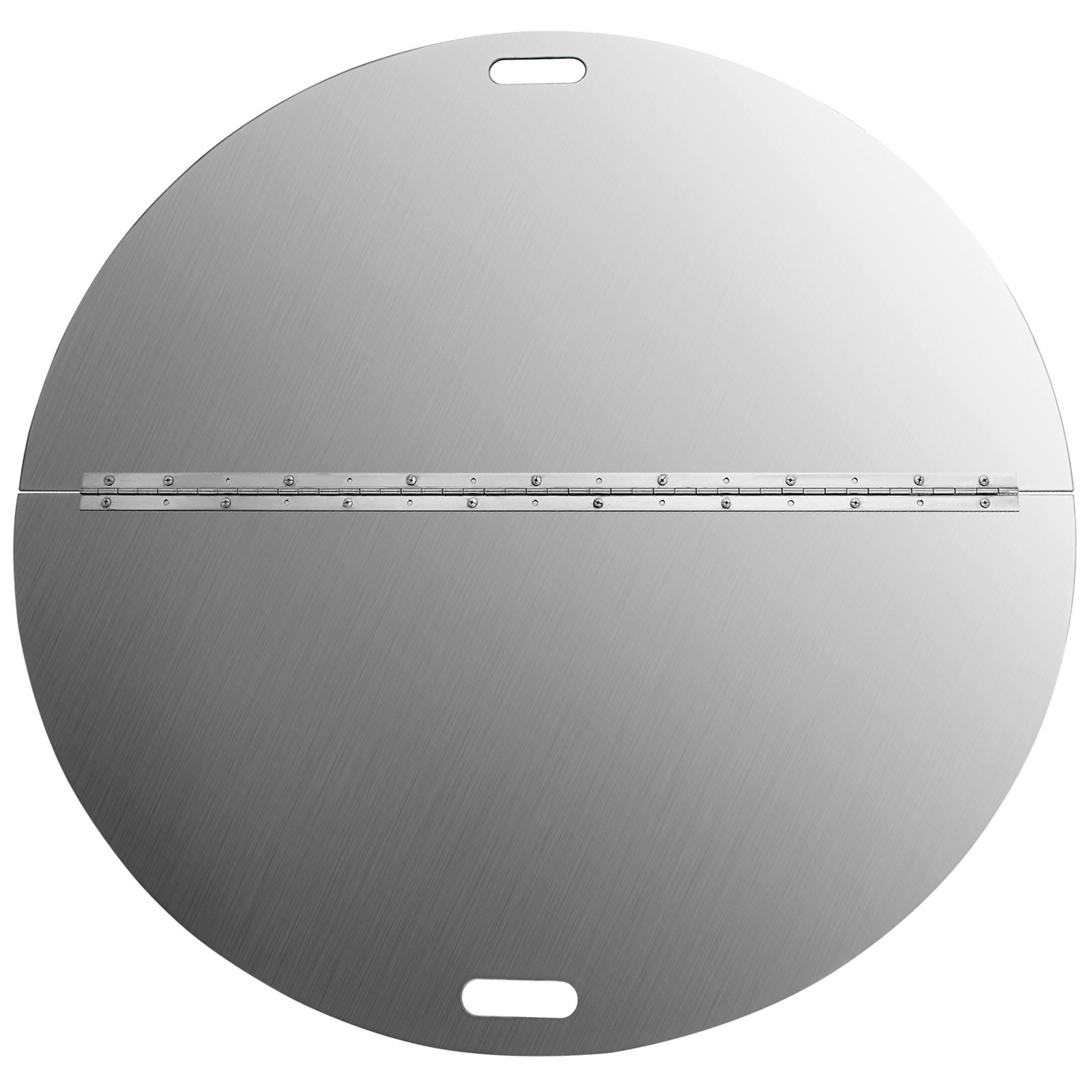 Vevor Cubierta de pozo de fuego 40"para cubeta de fuego empotrable de acero inoxidable