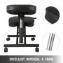 VEVOR Silla ergonómica, Rodillas, Sillas, Ergonómicas, Oficina, Sillas Ergonómicas para Ordenador, Silla ergonómica para Rodillas, Taburete ajustable