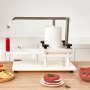 VEVOR Máquina para Hacer Hamburguesas Ampliamente Prensa de Hamburguesas de Diámetro 5.1 Pulgadas Burger Press Commercial Utilizada En La Producción de Hamburguesas Pasteles de Patata y Calabaza