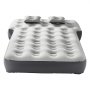 VEVOR Colchón Inflable para Coche, Compatible con Toyota 4Runner y Jeep Wrangler, con Relleno Flocado, Colchoneta Portátil Duradera con Bomba Integrada y 2 Almohadas, Gris, 1880 x 1380 x 235 mm