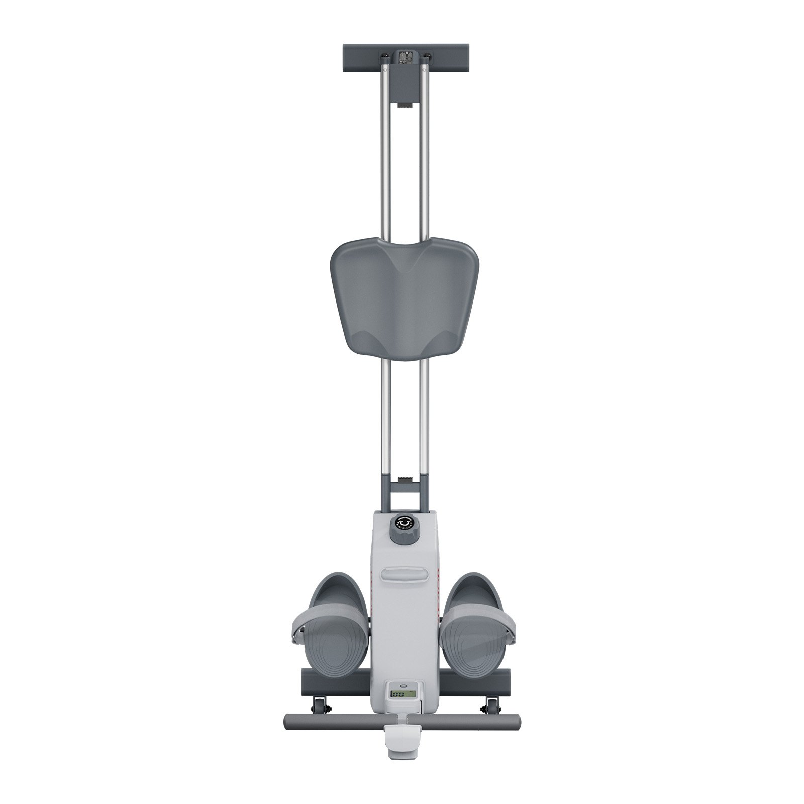 VEVOR Máquina de Remo Magnética Silenciosa, con 16 Niveles de Resistencia Ajustables, con Rieles Deslizantes Dobles y Pantalla LCD, Compatible con Aplicación Bluetooth, 1450 x 480 x 585 mm, Blanco