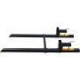 VEVOR pallet forks 1490x70x230mm, fork carriage 907kg load capacity, fork length 149cm with 109.2cm fork blade, adjustable forklift 495-915mm, forklift tines, front loader pallet frame