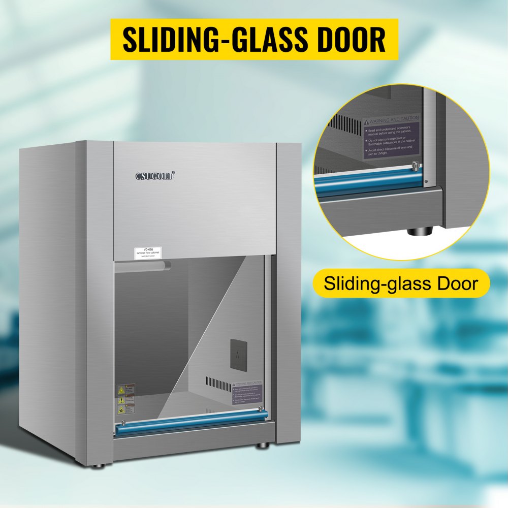 Flow Hood Workstation 2ft Wide Hd-650 Horizontal Laminar Flow Hood Air Flow