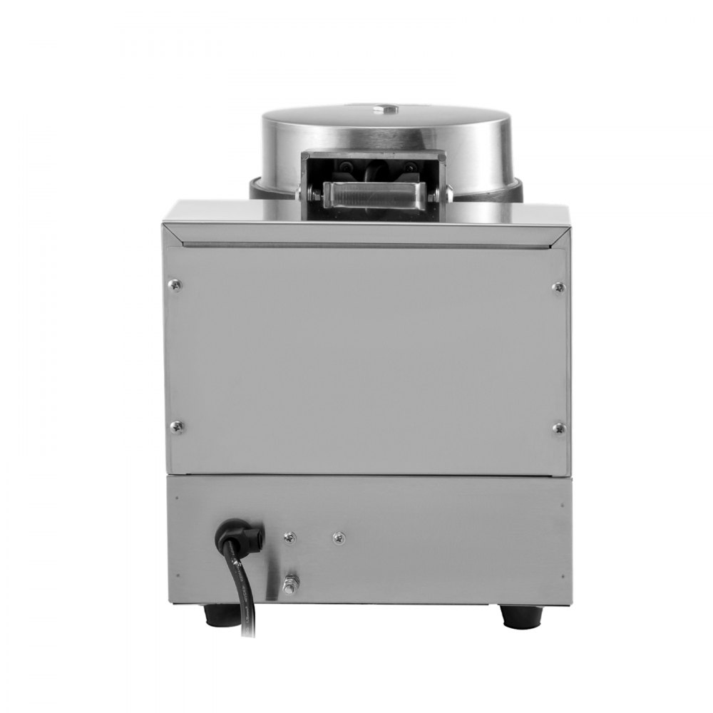 VEVOR Maquina Gofres Gofrera Eléctrica Comercial Diseño Rotativo 180 ° 4uds 1100W Anti-escaldado