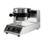 VEVOR Maquina Gofres Gofrera Eléctrica Comercial Diseño Rotativo 180 ° 4uds 1100W Anti-escaldado