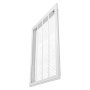VEVOR ventilation grille, suitable for installation opening (50x63 cm), filter NOT included, wall-mounted exhaust grille, louvered grille, powder-coated steel return air grille