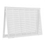 VEVOR ventilation grille 83x57.2x4 cm, suitable for installation opening of 75.5x50.5 cm, filter NOT included, exhaust grille for wall, return air grille made of steel