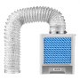 VEVOR Kit de Ventilación 3 en 1 para Secadora de Interior, con Cajón de Agua, a Puerto de Escape 99 mm, con Recordatorio Inteligente de Sobrecalentamiento y 4 Almohadillas Purificadoras, Blanco