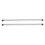 Barras transversales para portaequipajes de techo VEVOR, capacidad de carga de 220 lb, longitud de 47.2", barras transversales de aleación de aluminio de alta resistencia para portaequipajes de techo, cesta portaequipajes para canoa (solo barras transversales, soportes de montaje no incluidos).