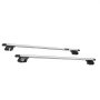 VEVOR Roof Rack Cross Bars, 100 kg Capacity, Universal Fit for Raised Roof Rails, 220-1060 mm Rail Spacing, Lockable Heavy Duty Aluminum Crossbar Racks Rail Rooftop Luggage Canoe Cargo Basket Carrier