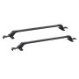 VEVOR Roof Rack, Roof Luggage Carrier, Car Crossbars, 2 pcs. Roof rack, 70.3 kg load capacity, suitable for cars with a distance between roof gutters of 105-109 cm and a distance from roof gutters to windows of 6 cm.