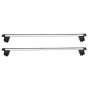 VEVOR Roof Rack Cross Bars, 75 kg Capacity, Universal Fit for Flush Roof Rails, 180-1035 mm Rail Spacing, Lockable Heavy Duty Aluminum Crossbar Racks Rail Rooftop Luggage Canoe Cargo Basket Carrier