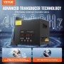 VEVOR 240 W Limpiador Ultrasónico, Máquina de Limpieza Ultrasónica Digital de 10 L con Modo Suave y Desgasificación Mejorada,  Calentador y Temporizador para Joyas, Herramientas, Retenedores