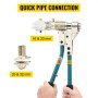 Alicates De Prensado De 16-32mm Abrazaderas De Aluminio Para Tubo Pex Pvc