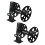 VEVOR 2PCS Heavy Duty Welding Cable Reels, Welding Cable Lead Reels for 45.7m (50 mm²) & 38m (70 mm²) Cable, Powder-Coated Steel Reel with Locking Pin for Service Trucks, Fleet Maintenance, Jobsites
