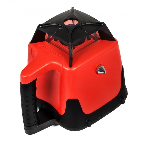 VEVOR Nivel de Láser Rojo Rotatorio Auto-Nivelante 250m Kit de Trípode y Bastón para Niveles Automáticos 5m Trípode de Nivel Plegable para Niveles Automáticos
