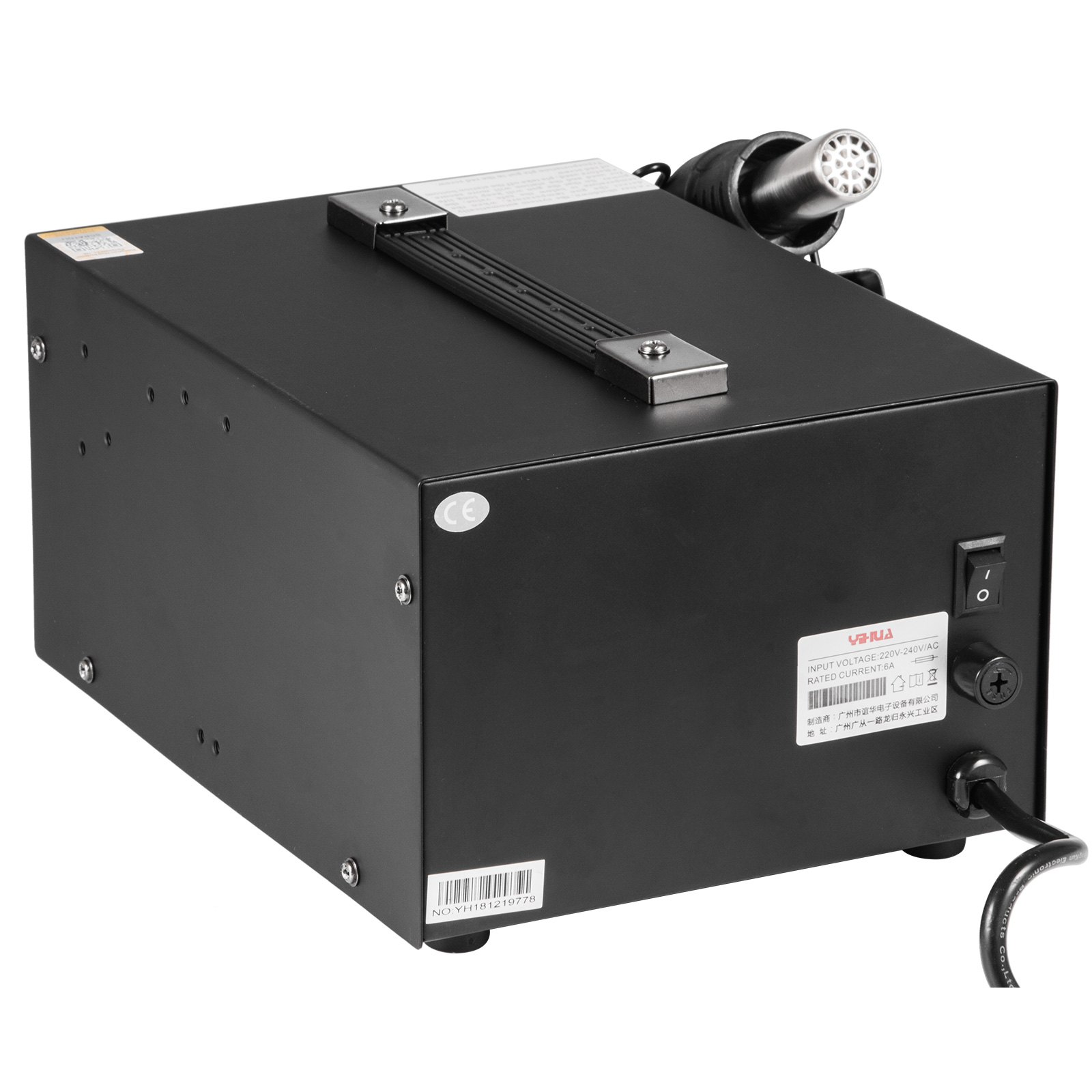 952d+ 2 En 1 Estación De Soldadura Con Pistola De Aire Caliente 700w 24l/min