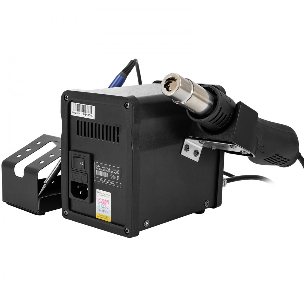 995d Estación De Soldadura 720w Estación De Soldadura De Aire Caliente 2 En 1