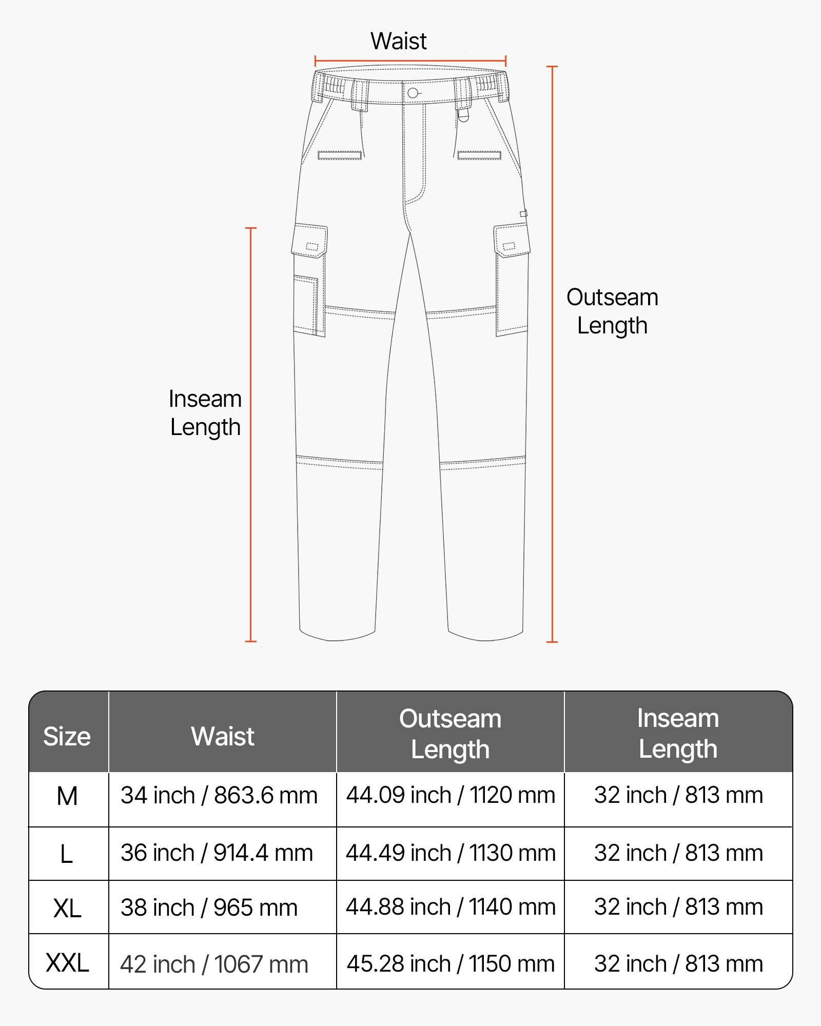 VEVOR Pantalones Resistentes al Fuego, Hombre, 100 % Algodón, con Múltiples Bolsillos y Cintura Elástica, Costuras Reforzadas Antidesgarro, a Trabajos de Soldadura y Ropa Informal, Talla M, Negro