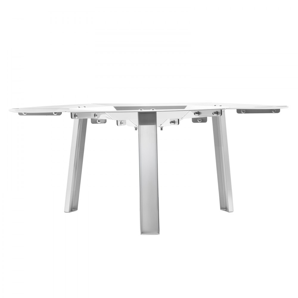 VEVOR Deflector de Calor para Fogatas para Estufa, Protector de Calor Redondo de 635 mm para Fogatas de Leña, Acero Inoxidable 304, Cubierta de Quemador Desmontable, Accesorios de Camping, Plata