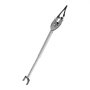 VEVOR Protector de Espejo de Popa Ajustable(812,8-1117,6 mm) con Cabezal Robusto, Resistente a la Corrosión para Motores Fueraborda Menos 100 CV, para Barco con Remolque Scooter, 1240 x 148 x 95 mm