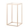 VEVOR Soporte Floral Dorado Francés para Bodas, Forma de Columna, con Laminado Acrílico, Estante Rectangular para Exhibición de Flores en Bodas, Fiestas, Cumpleaños y Hogar, Carga 15 kg, 10 Unidades