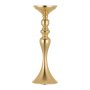 VEVOR Jarrones Decorativos, Paquete de 16 Piezas, Floreros de Candelero de Metal Dorados, Altura de 38 cm, Centro de Mesa para Boda, Estilo Clásico, Decoración para Banquete Ceremonia Fiesta Recepción
