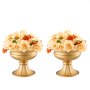 VEVOR Jarrón de Flores para Bodas Alto de 16cm Jarrón Urna para Centro de Mesa Florero de Boda 10 Piezas Soporte de Flores de Mesa para Decoración de Bodas, Fiestas, Ceremonias, Cumpleaños, Eventos