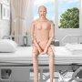 VEVOR Unisex Nursing Training Mannequin Multifunctional Patient Care Simulator 1750 x 440 x 230 mm, Multifunctional Nursing Training Mannequin Uniform Scale Shapes Training Mannequin