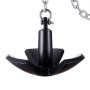 VEVOR Ancla de Río 13,6 kg Ancla de Barco de Hierro Fundido Revestida de Vinilo con Grillete Ancla de Seta de Grado Marino para Botes de hasta 30 pies para Muelles de Ríos y Lagos con Fondo de Lodo