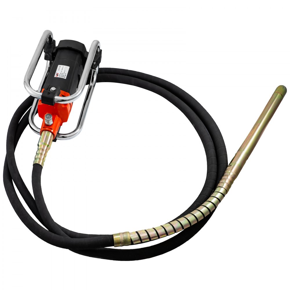 Agitador De Hormigón 1600w Vibrador De Hormigon Eléctrico 5600rpm Con Aguja 6m