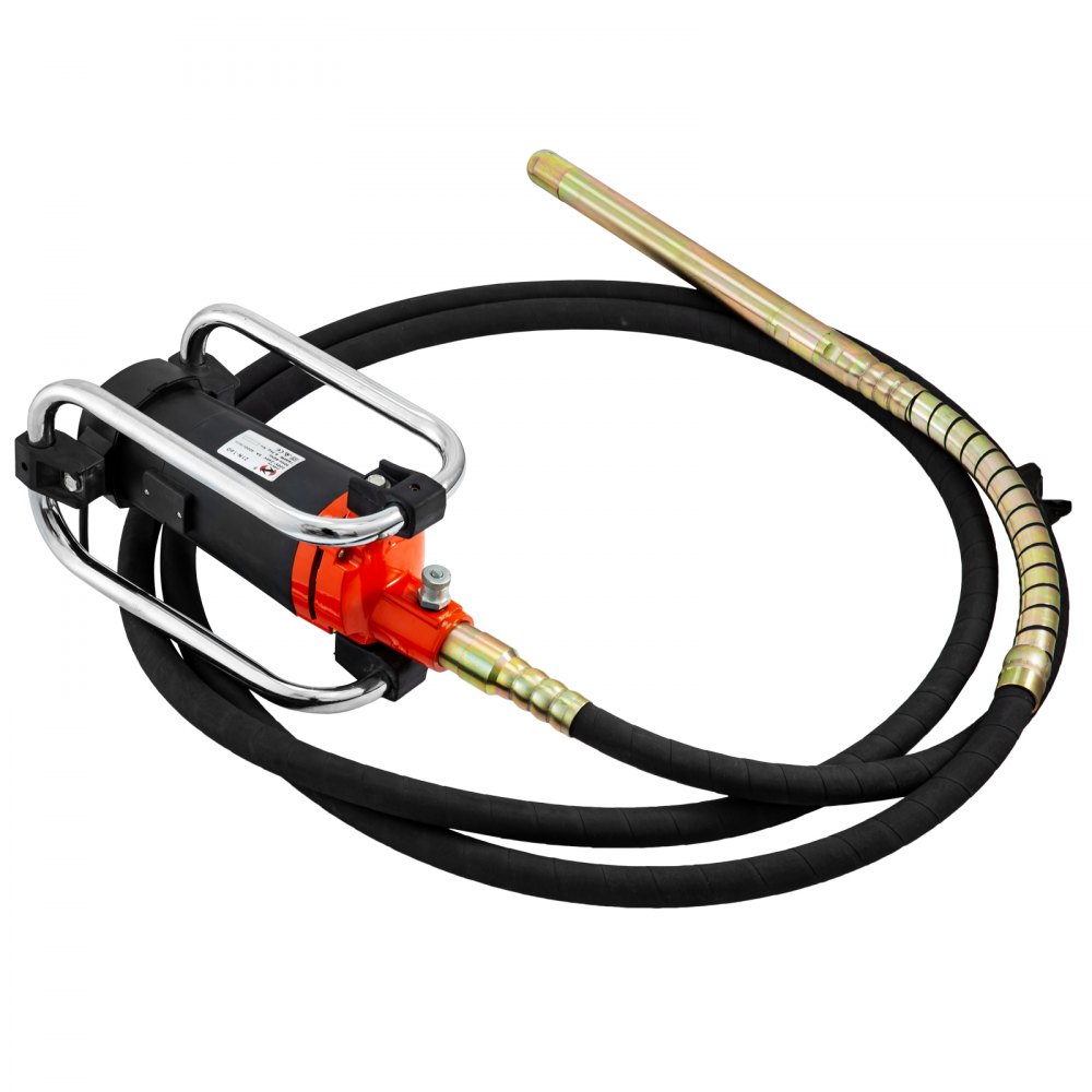 Agitador De Hormigón 1600w Vibrador De Hormigon Eléctrico 5600rpm Con Aguja 6m