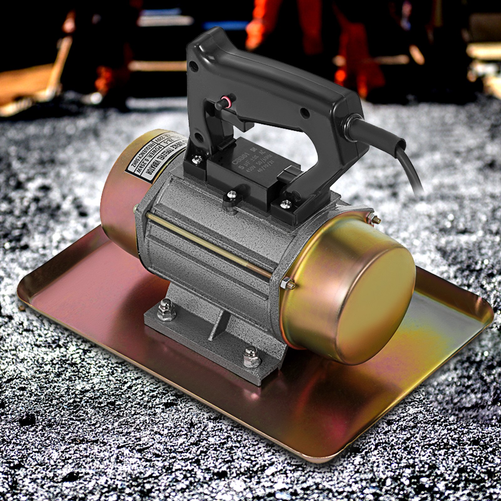 Cement Vibrating Troweling Machine For Construction Precision Rotor Copper Coil