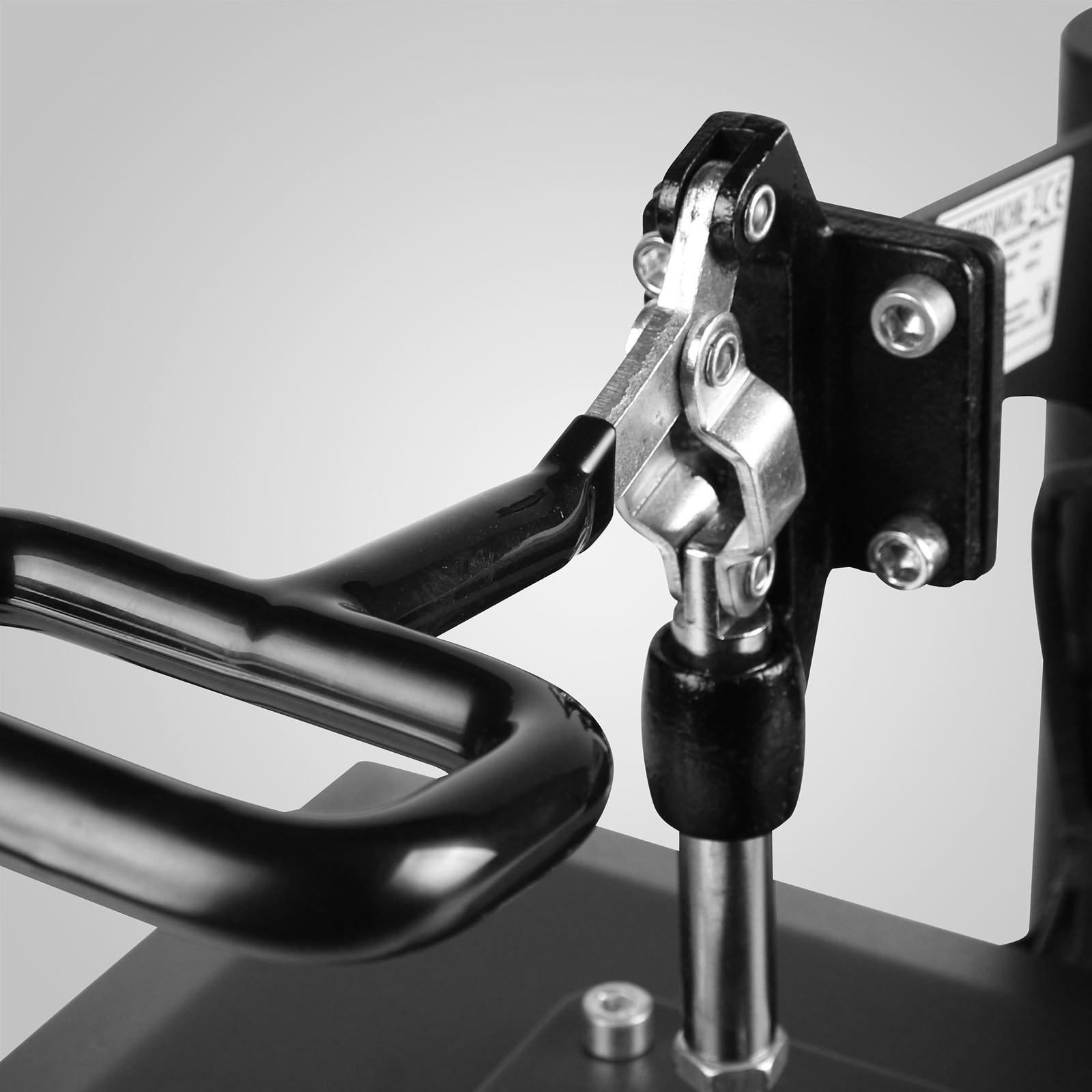 Prensa De Calor Máquina Transferir 12"x10" Camiseta Alarma Estampado En Caliente