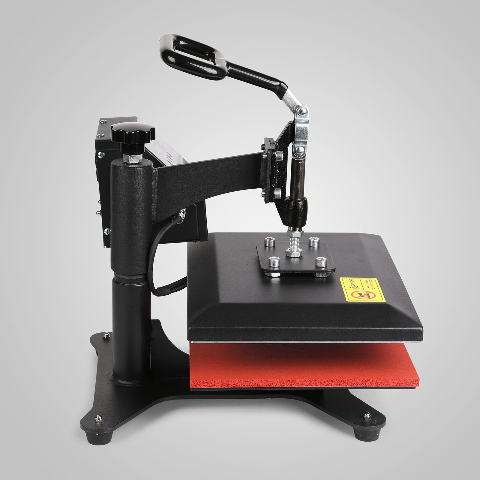 Prensa De Calor Máquina Transferir 12"x10" Camiseta Alarma Estampado En Caliente