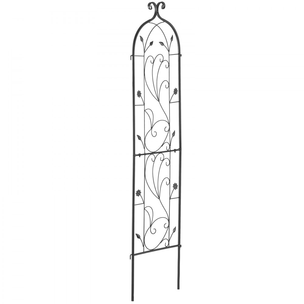 VEVOR Enrejado de Metal para Plantas Trepadoras 38 x 152 cm Soporte para Rosas Trepadoras 1 Pieza Arco para Enredaderas Soporte para Pepinos Decorativo para Clemátides para Patio, Césped, Jardín