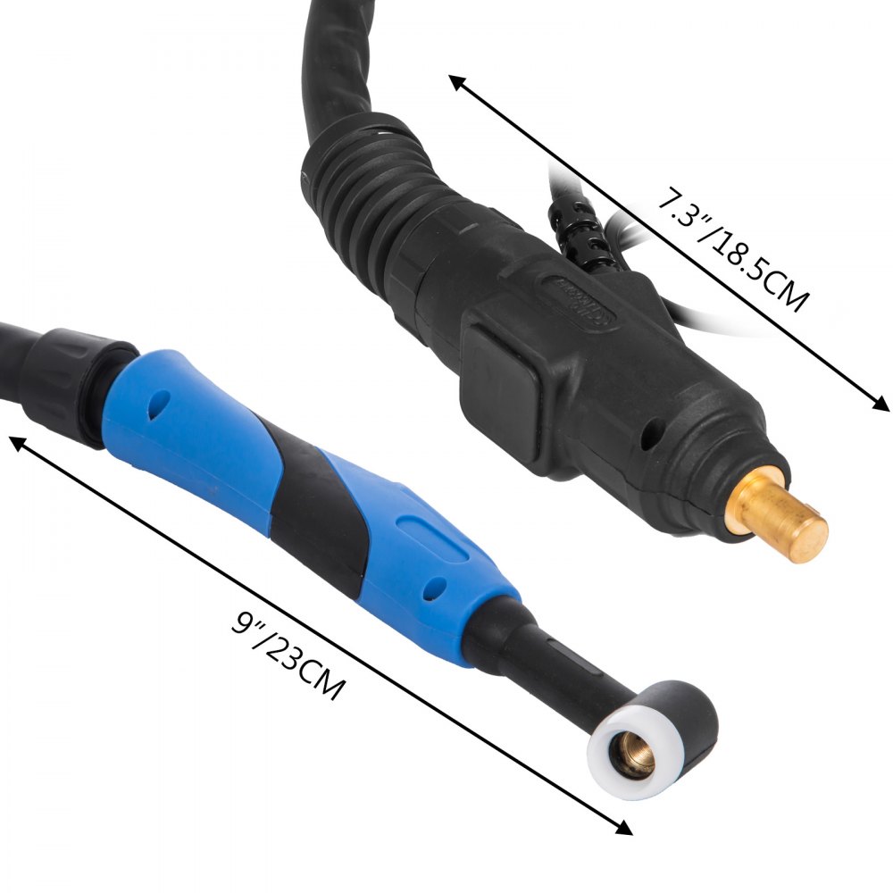 Wp-17 Tig Soldadura Antorcha Soldadora Torch 150amp Tig Soldadora Sopletes 7.6 M