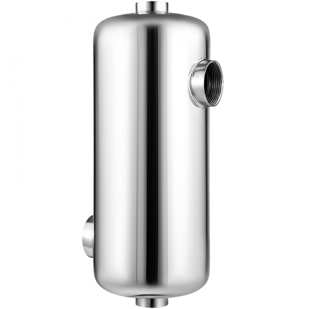 Intercambiador De Calor De Piscina Para Carcasa De Tubo 135 Kbtu/h Inoxidable