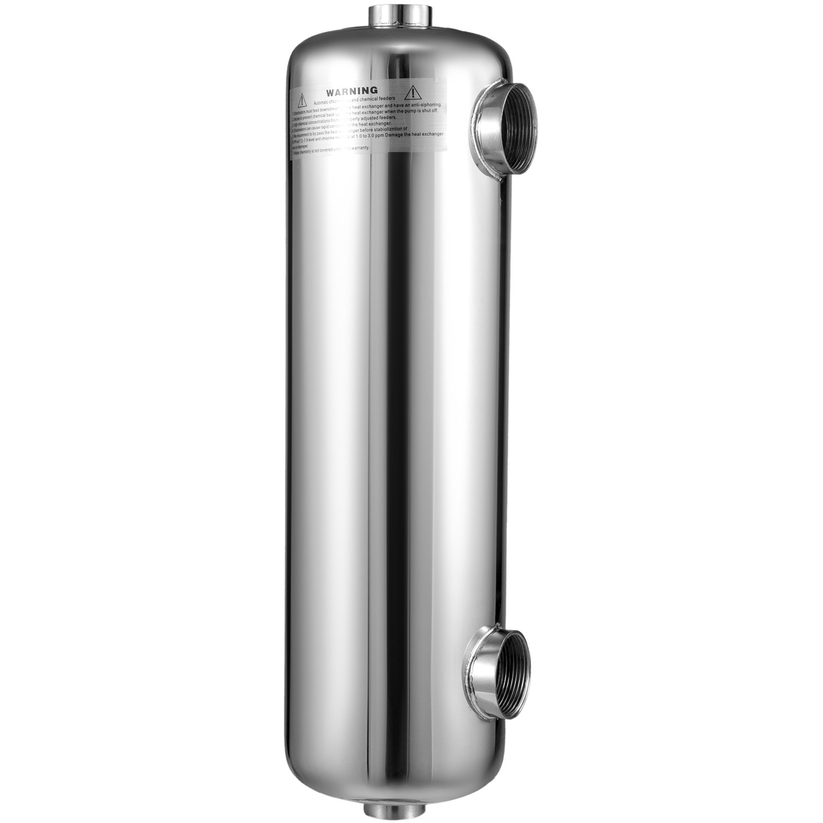 Intercambiador De Calor De Piscina 200 Kbtu / H Acero Inoxidable