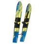 VEVOR Water Ski 116.8 cm (Training Model) with adjustable X-7 bindings, double handle rope and removable stabilizing bar, water ski combination for youths up to 136 kg