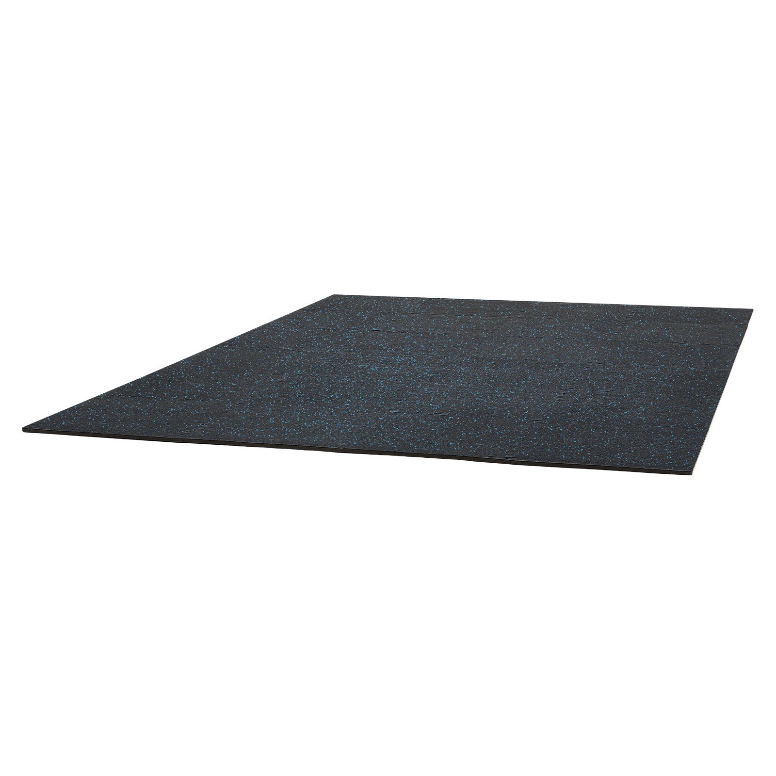 VEVOR Esterilla Puzzle 24 Piezas de 610 x 610 x 14 mm, Suelo Gimnasio de Goma EVA Alta Densidad, Colchoneta de Ejercicios con Puntos Azules Antideslizante Antigolpe Antiruido para Equipo Pesado, Casa