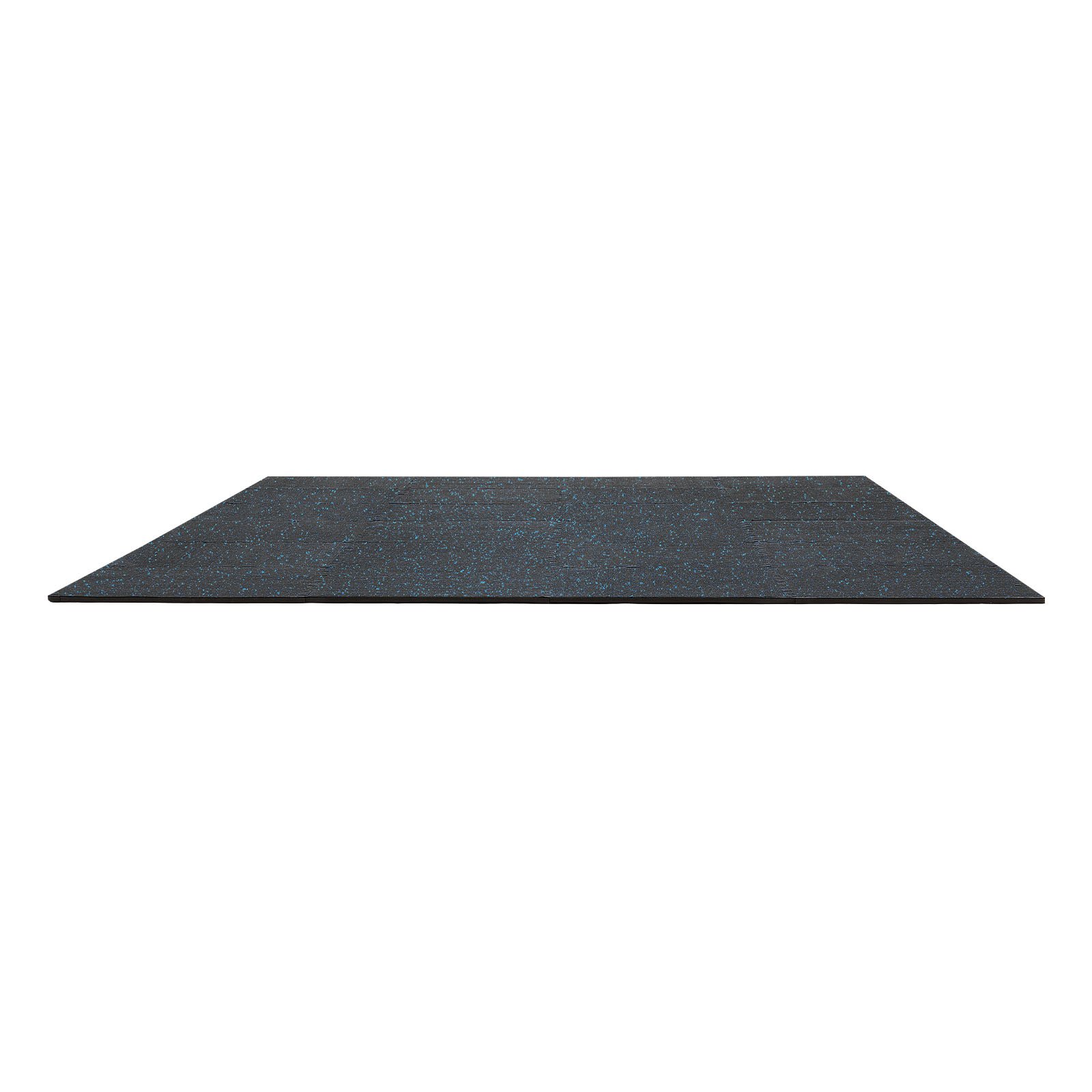 VEVOR Esterilla Puzzle 24 Piezas de 610 x 610 x 14 mm, Suelo Gimnasio de Goma EVA Alta Densidad, Colchoneta de Ejercicios con Puntos Azules Antideslizante Antigolpe Antiruido para Equipo Pesado, Casa