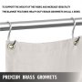 VEVOR Manta para Soldar Manta de protección de soldadura 6 x 10 pies Manta de fibra de vidrio 1,8 x 3,05m Manta ignífuga resistente Color blanco