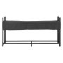 VEVOR Estantería de Leña para Exteriores Carga de 1100 kg Leñero Exterior, Soporte de Madera para Patio, Terraza, Jardín, Chimenea, 1240 x 355 x 2440 mm, con Cubierta Impermeable, Acero al Carbono