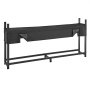 VEVOR Estantería de Leña para Exteriores Carga de 1100 kg Leñero Exterior, Soporte de Madera para Patio, Terraza, Jardín, Chimenea, 1240 x 355 x 2440 mm, con Cubierta Impermeable, Acero al Carbono