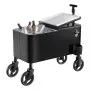 Carrito de Arrastre Negro