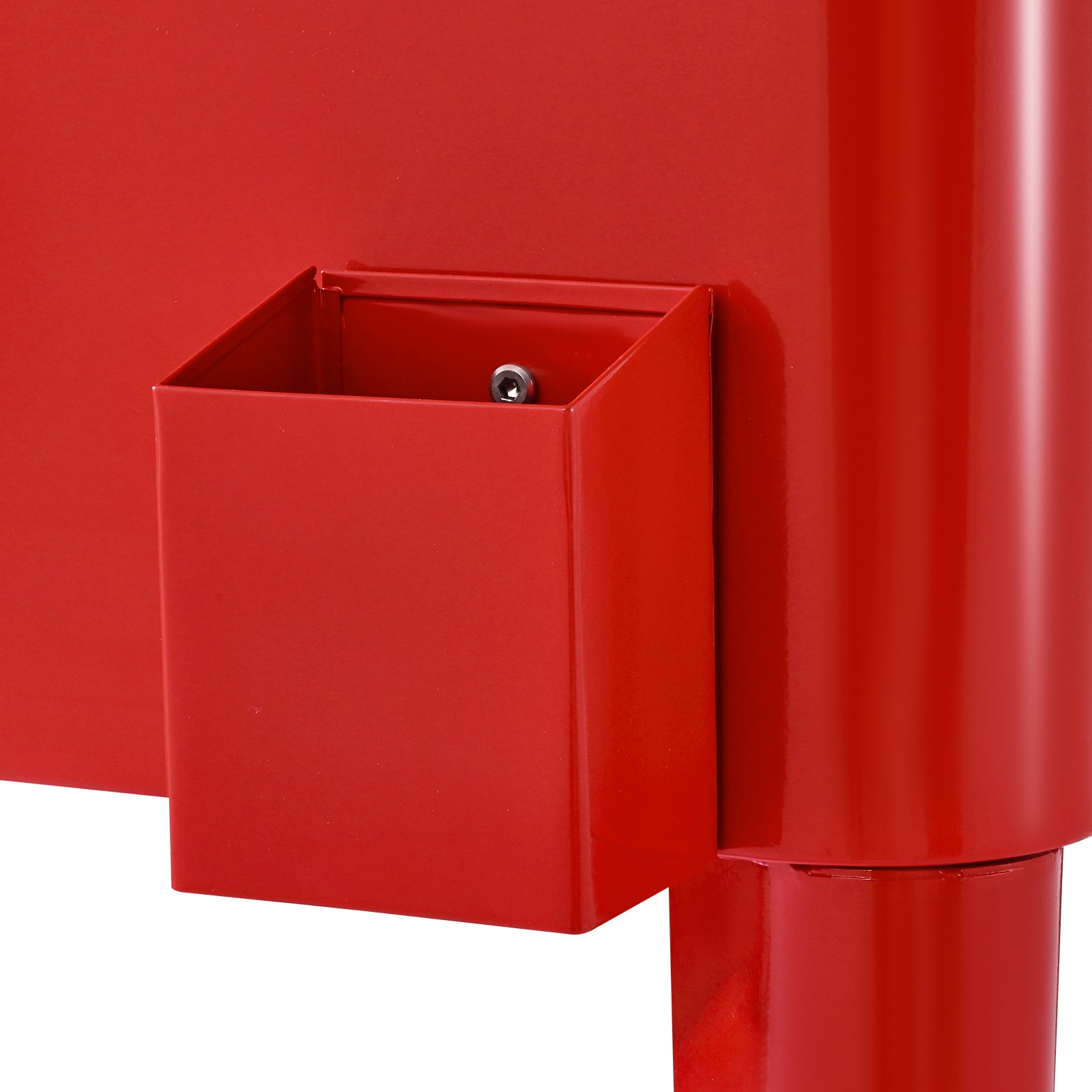 VEVOR Carrito Nevera con Ruedas 75,71 L, Carrito Refrigerador con Abridor de Botellas, Enfriador de Bebidas Portátil para Patios, Camping, Fiestas en Piscina, Exterior, 915 x 465 x 880 mm, Rojo